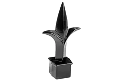 Mobile Alabama aluminum fence triad finial