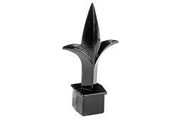 Mobile Alabama aluminum fence triad finial
