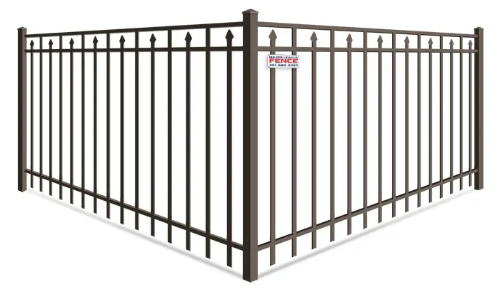  Antebellum Ella Marie Mobile Alabama aluminum fence