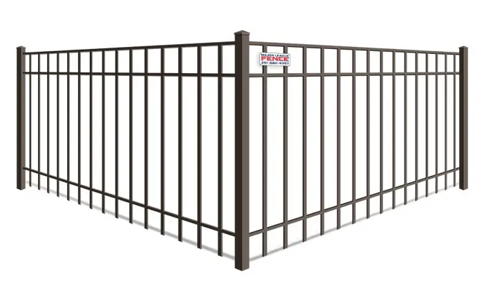  Antebellum Emily Mobile Alabama aluminum fence