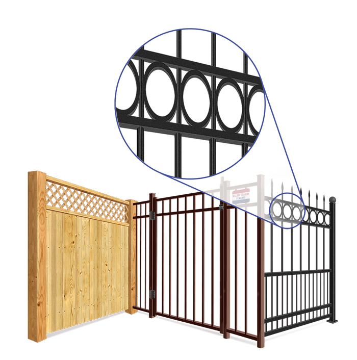 Mobile Alabama Decorative fence  installation company