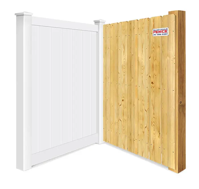 Privacy fence features popular with Mobile Alabama homeowners