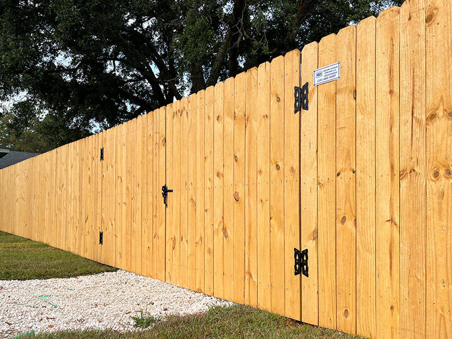 Residential Privacy fence company in the Mobile Alabama area.