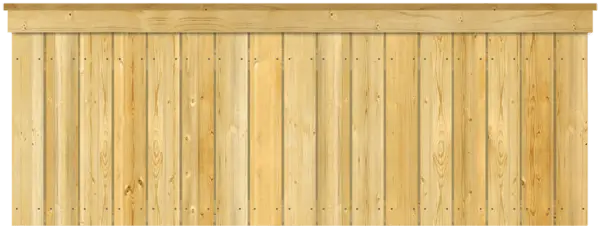 Cap and Trim for Mobile Alabama wood fence