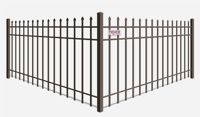 Aluminum decorative fencing in Mobile Alabama