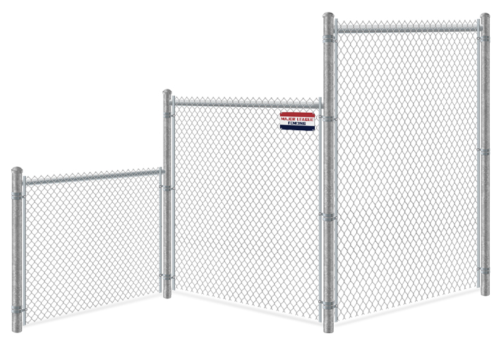 Chain Link fence height options Mobile Alabama