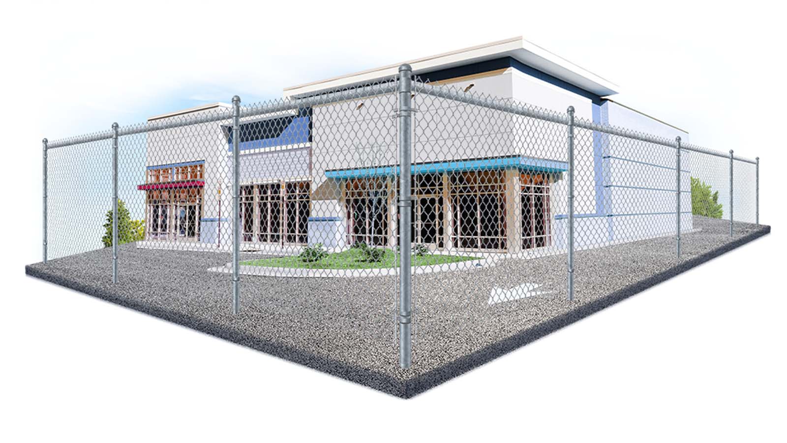 Commercial Chain Link Fence Contractor in Mobile Alabama