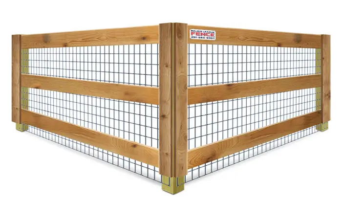 Black PVC-Coated chain link ppool fence contractor in Mobile Alabama