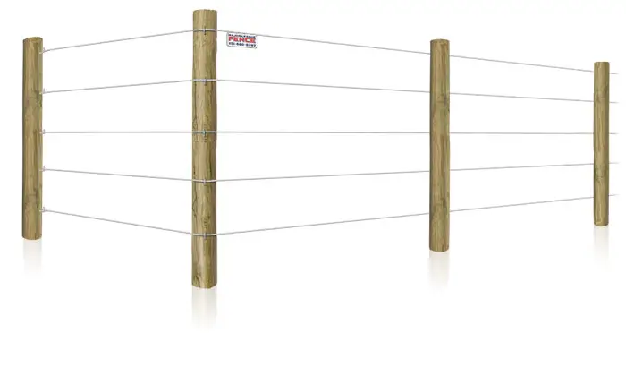 Poly coat horse and farm fence in the Mobile Alabama area.