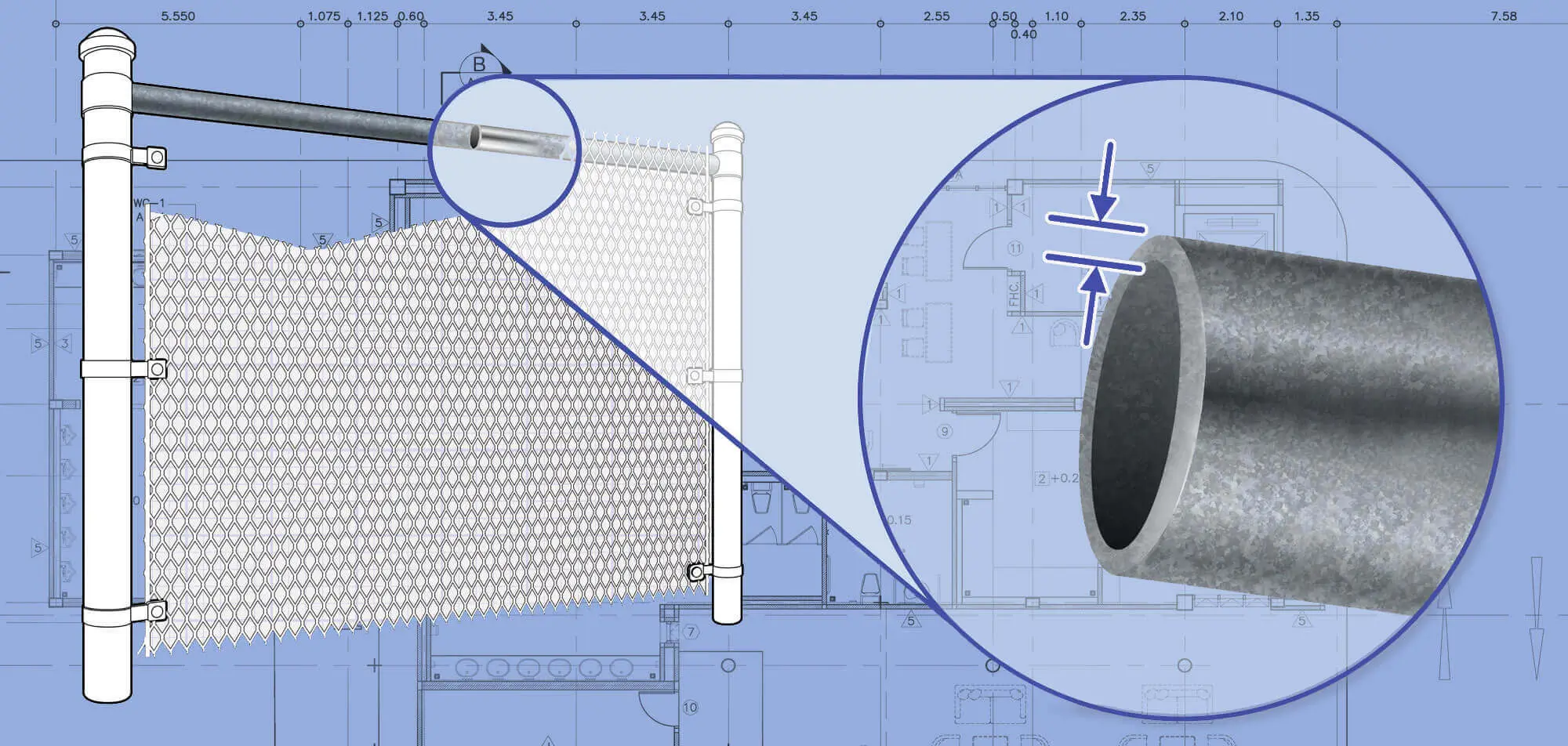 Mobile Alabama Chain Link fence Rails installation company