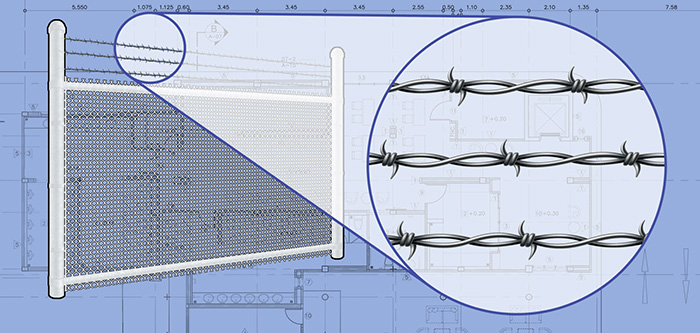 Mobile Alabama Commercial Chain Link fence  installation company