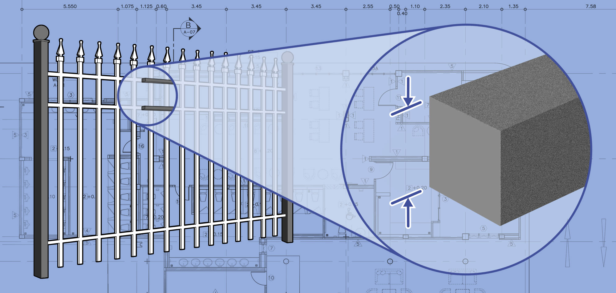 Mobile Alabama Ornamental Iron fence Rails installation company