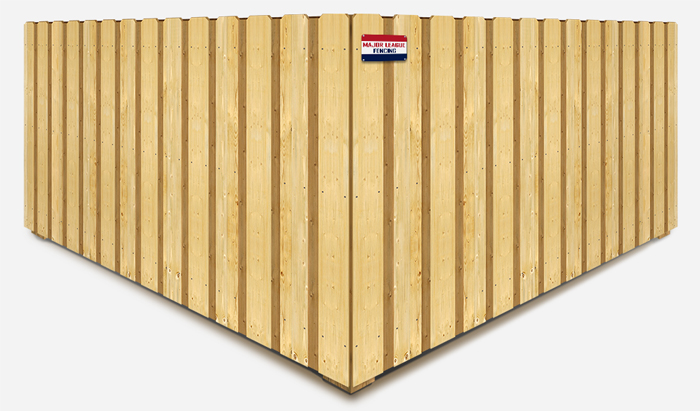 Board on board full privacy wood fence company in Mobile Alabama