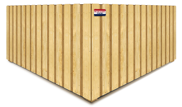 Board on board privacy wood fence company in Mobile Alabama