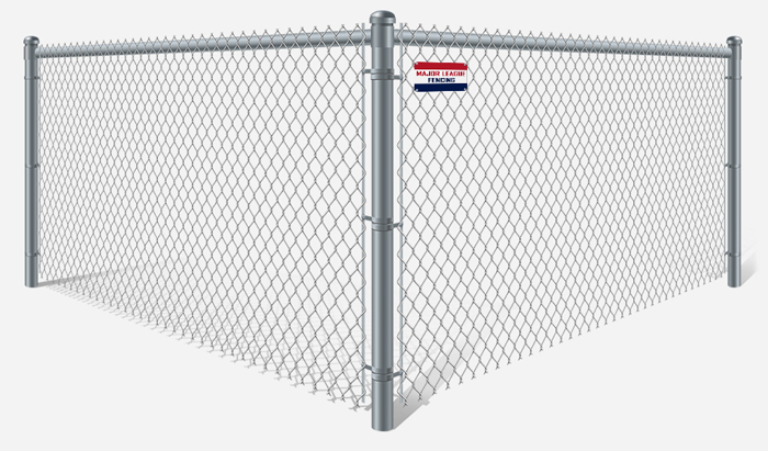 Galvanized chain link fence contractor in Mobile Alabama