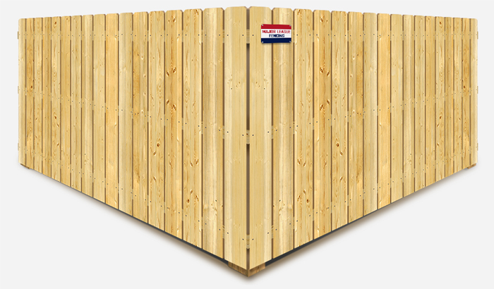 Wood privacy stockade fence contractor in Mobile Alabama