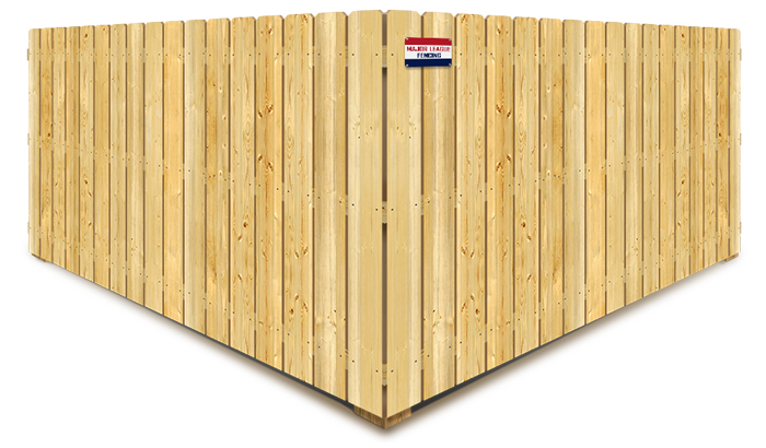 Stockade privacy wood fence company in Mobile Alabama