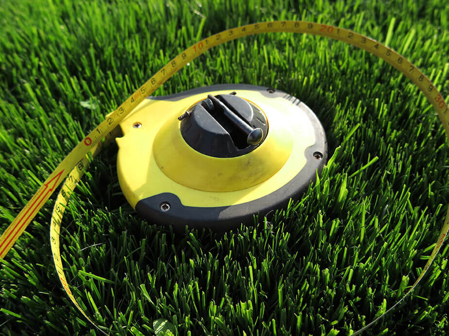 Fence installation process step 1